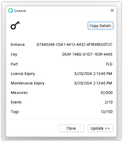 FlowArchMove 23 - View License Details.png